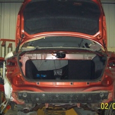 Rear portion of the Mazda 6 in progress • <a style="font-size:0.8em;" href="http://www.flickr.com/photos/41737400@N02/5453840395/" target="_blank">View on Flickr</a>
